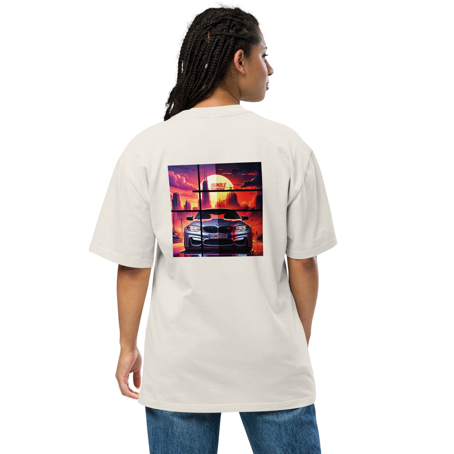 Oversized Split Storm Tee