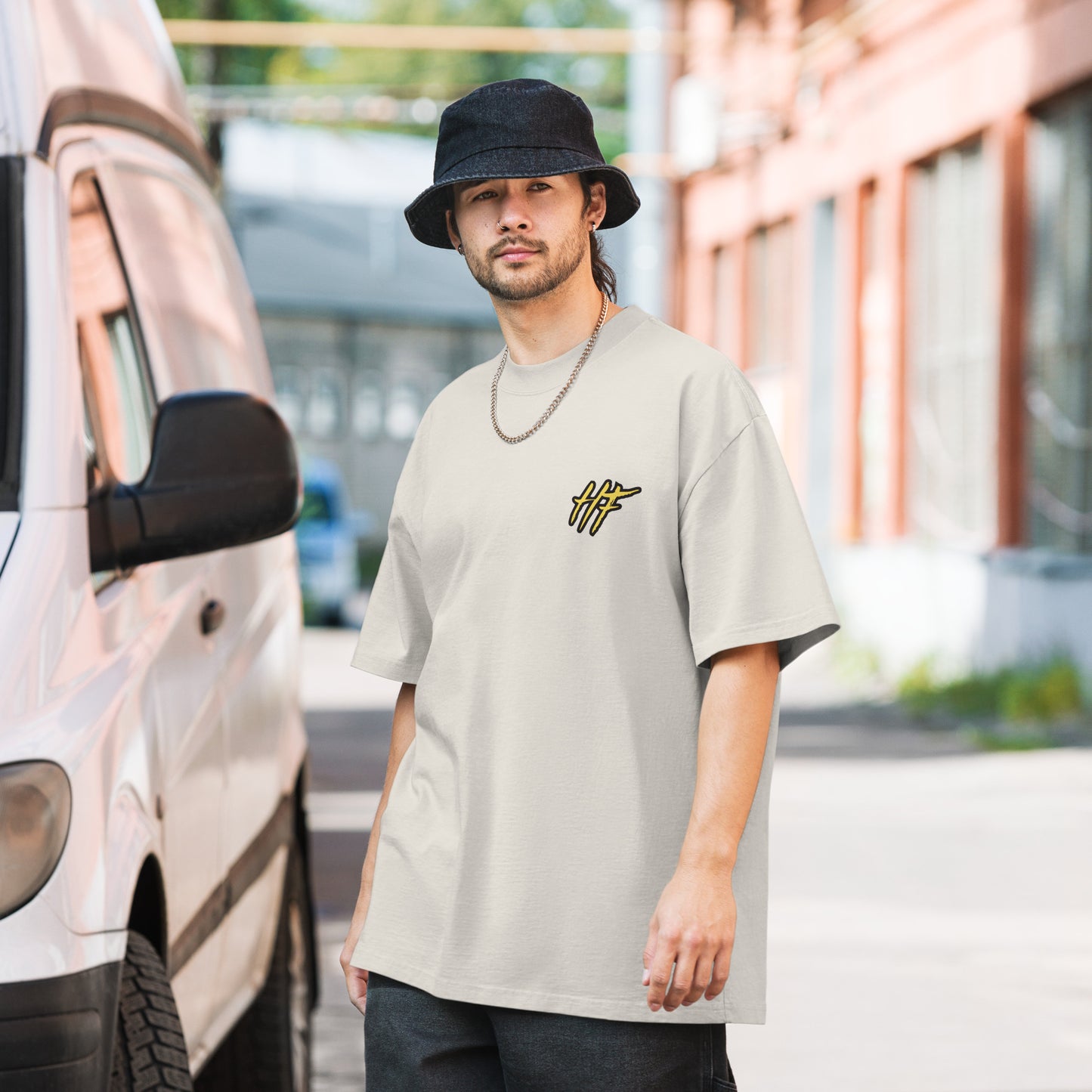 Oversized Split Storm Tee