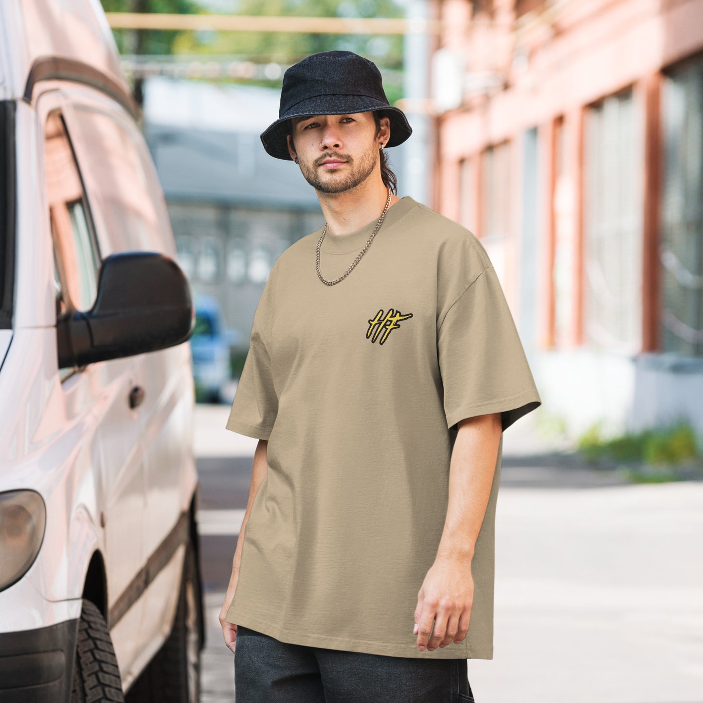 Oversized Split Storm Tee