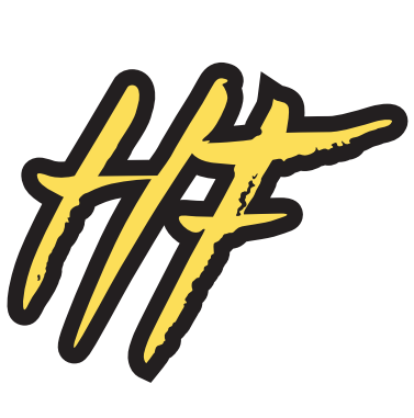 HF Outlined Sticker