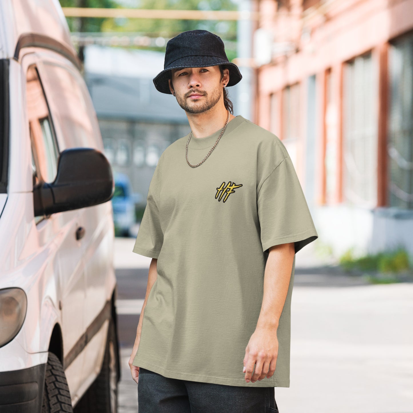 Oversized Split Storm Tee
