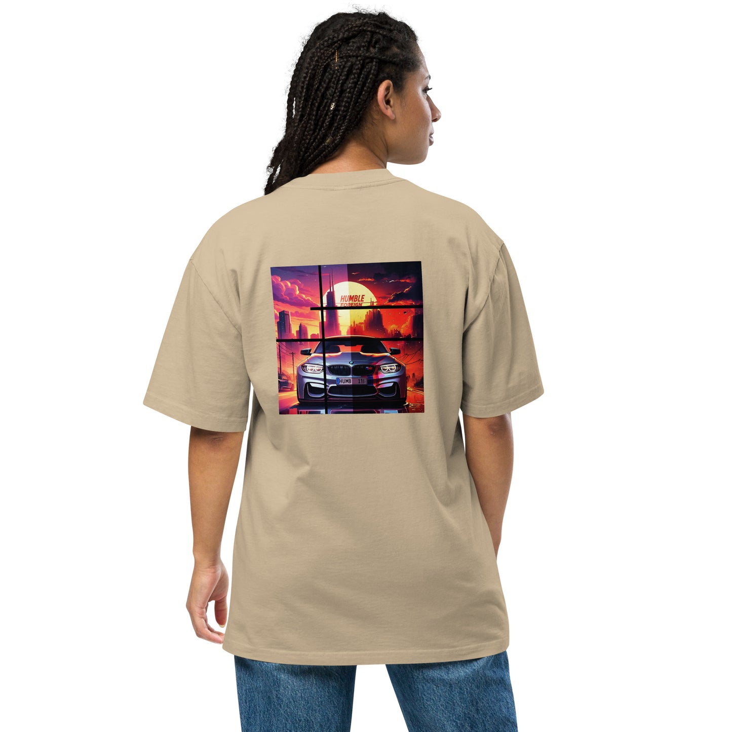 Oversized Split Storm Tee